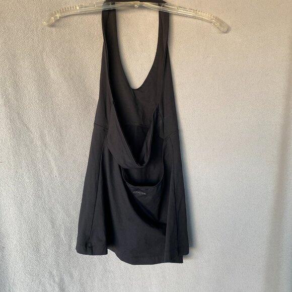 Patagonia Black Racerback Tank Top | Medium | Lightweight Stretch Activewear Top - Picture 3 of 5
